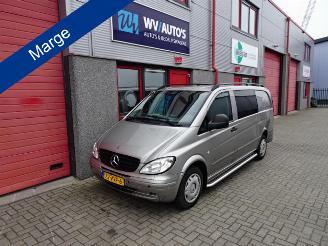 damaged commercial vehicles Mercedes Vito 111 CDI 320 Lang DC luxe airco marge bus !!!!!!!!! 2008/8