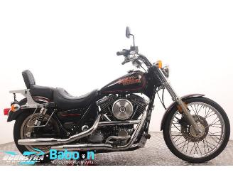 damaged motor cycles Harley-Davidson  FXLR Low Rider Custom 