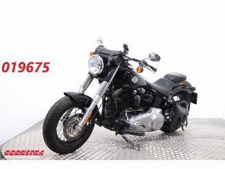 krockskadad bil auto Harley-Davidson  FLS 103 Softail Slim 5HD Remus Navi Supertuner 13.795 km! 2014/5