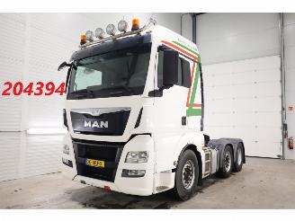 skadebil vrachtwagen MAN TGX 26.440 6X2 MANUAL Euro 6 Lift Stuur 2014/12