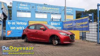 damaged commercial vehicles Mazda 2 2 (DJ/DL), Hatchback, 2014 1.5 SkyActiv-G 75 2021/7
