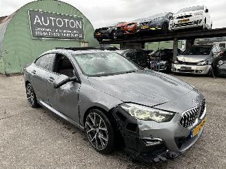 Voiture accidenté BMW 2-serie 218i 100KW Autom. Gran Coupe Clima Navi Pano M Sport Edition NAP 2023/4
