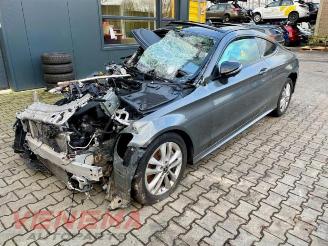 Damaged car Mercedes C-klasse C (C205), Coupe, 2015 C-300 2.0 Turbo 16V 2019