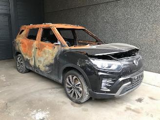 Damaged car Ssang yong Tivoli Grand SUV 2021 1.5 T-GDi 16V SUV  Benzine 1.597cc 120kW (163pk) FWD 2021/9