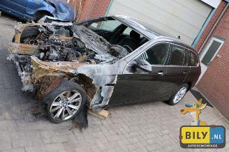 damaged motor cycles BMW 5-serie F11 520dX 2014/6