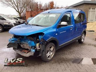 krockskadad bil auto Dacia Dokker Dokker (0S), MPV, 2012 1.3 TCE 100 2019/5